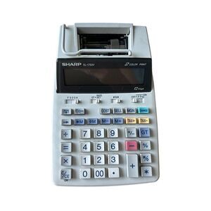 Sharp EL-1750V 12-Digit Printing Calculator